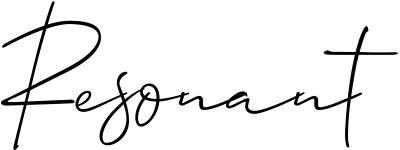 Resonant - Black Logo